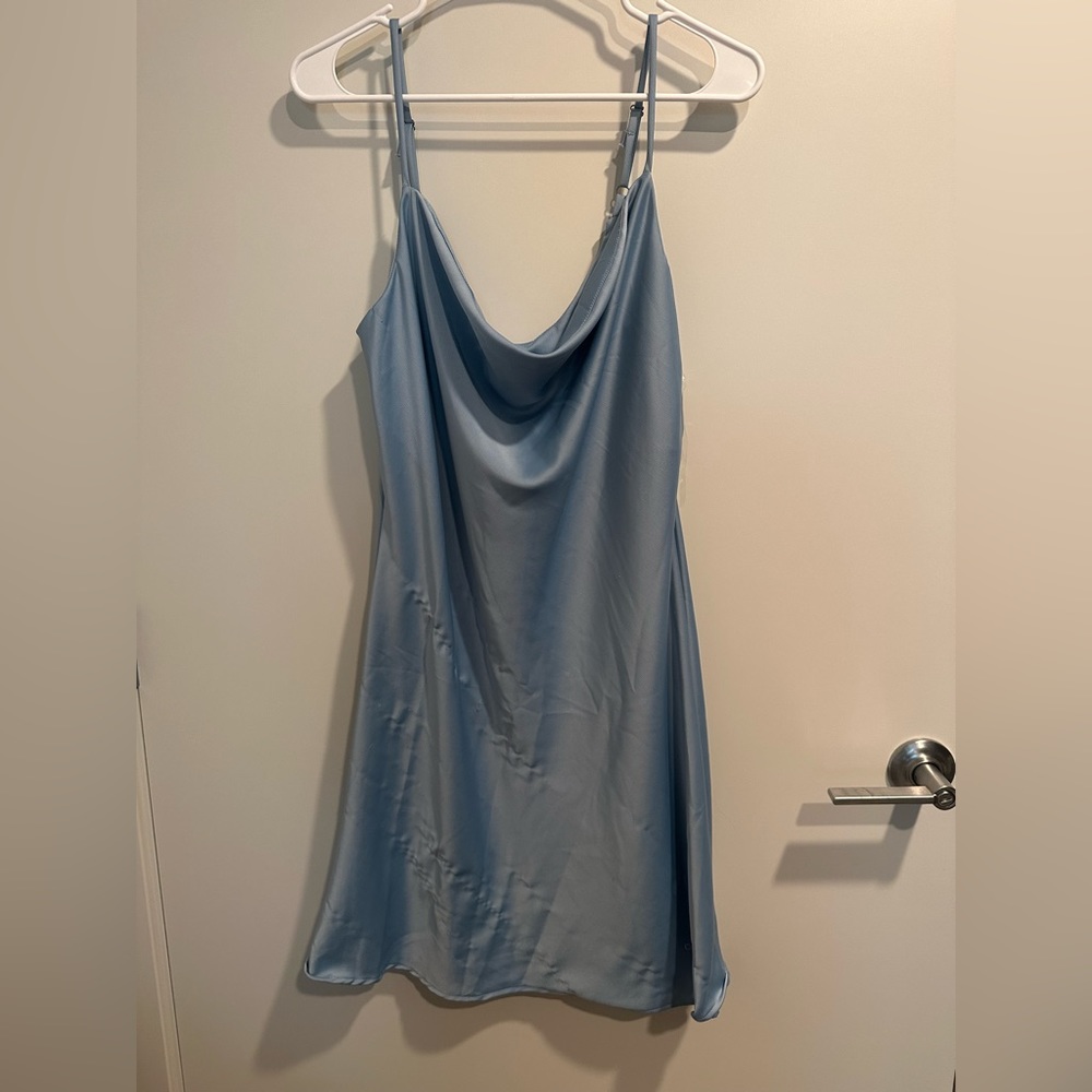 Blue dress